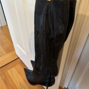 Nine West Black Heeled Boots